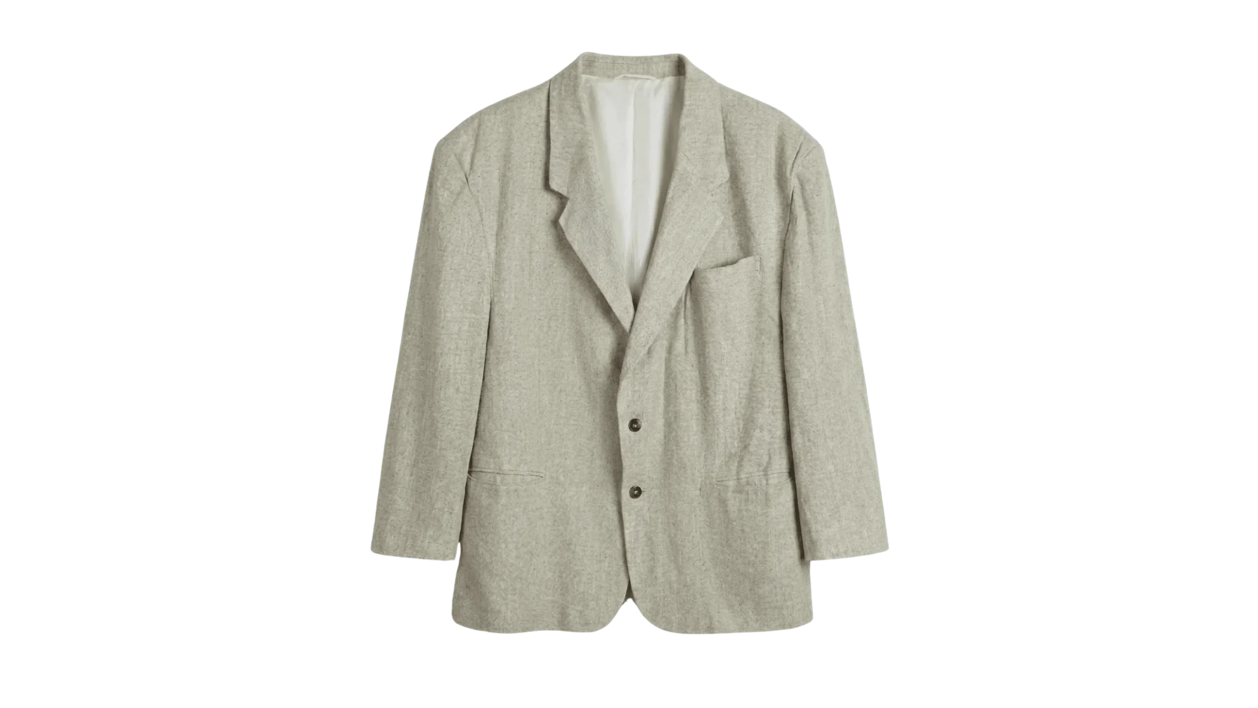 14 Tom Tailer Linen/Silk Blend Beige Blazer - Image 1