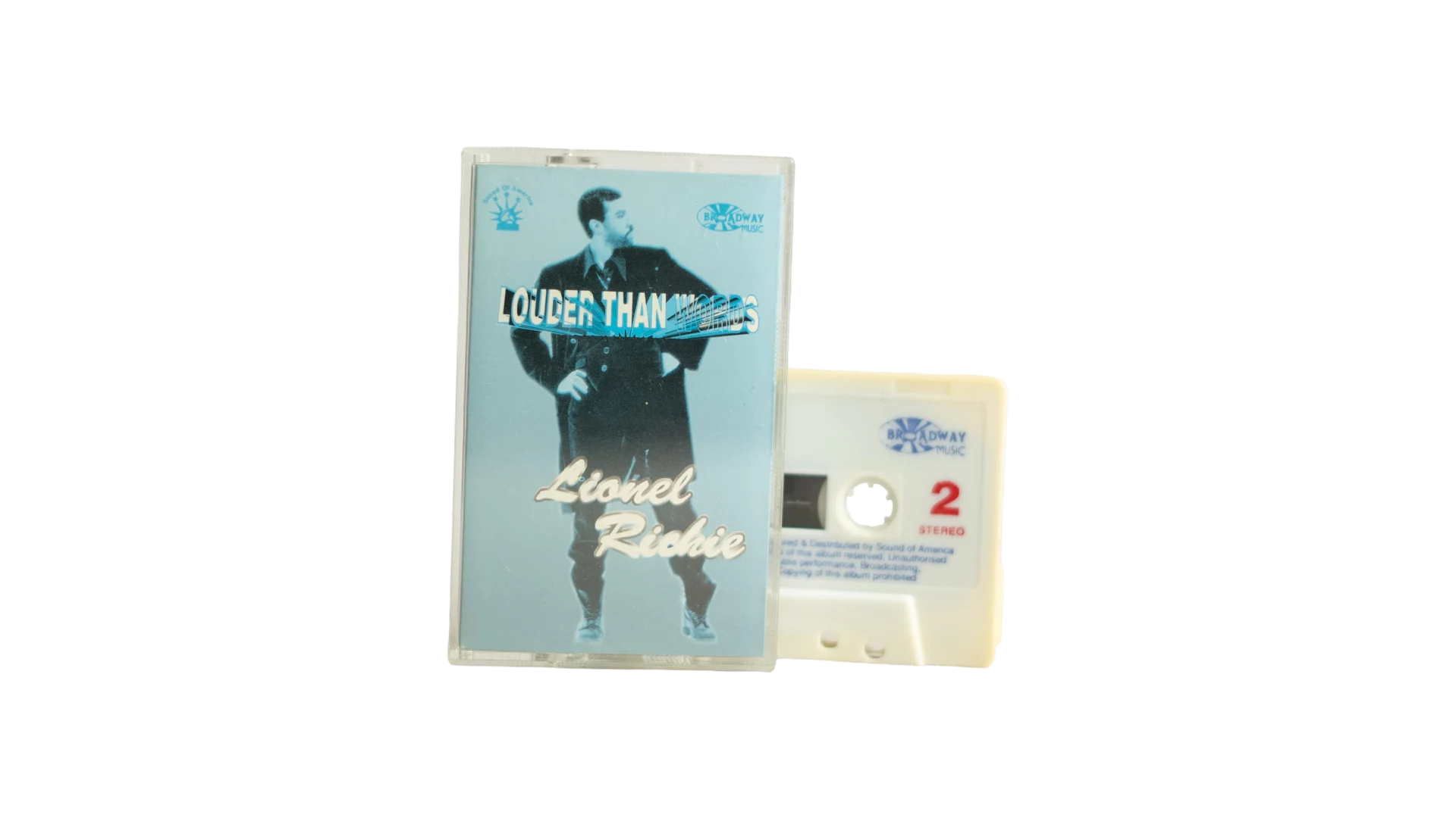 149 DSC07104 Lionel Richie Louder Than Words Cassette Tape - Image 1