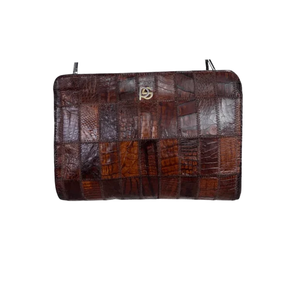 1960s Paco's Valencia Crocodile Leather Crossbody Bag
