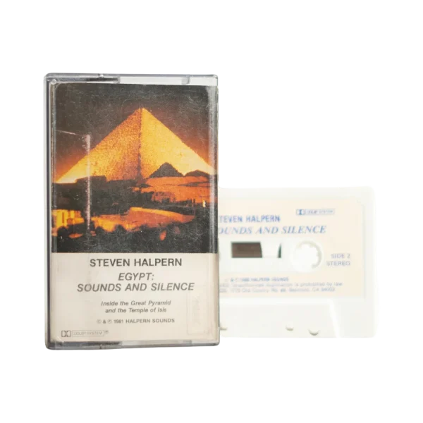 Steven Halpern Egypt Sounds And Silence Inside Great Pyramid Audio Tape