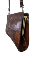 1960s Paco's Valencia Crocodile Leather Crossbody Bag - Image 6