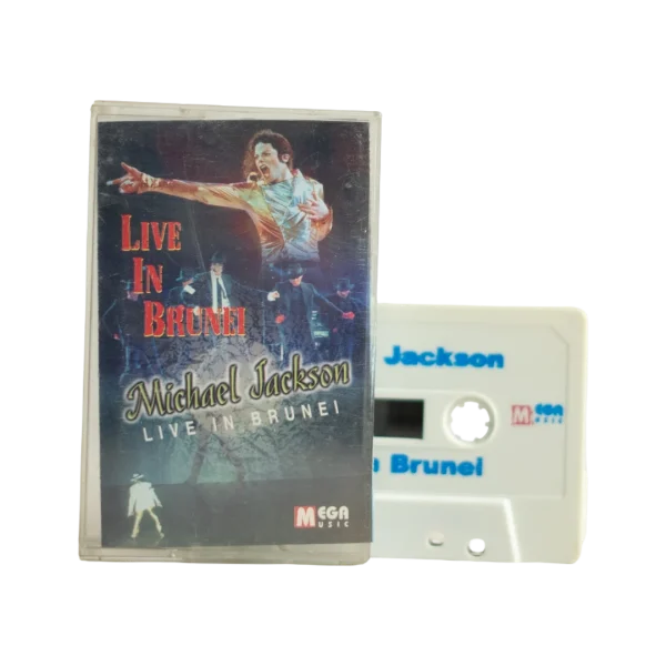 Michael Jackson Live In Brunei Mega Music Cassette Tape