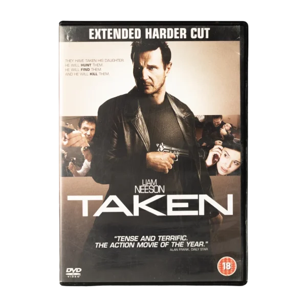 Taken "Extended Harder Cut" Movie DVD 2008