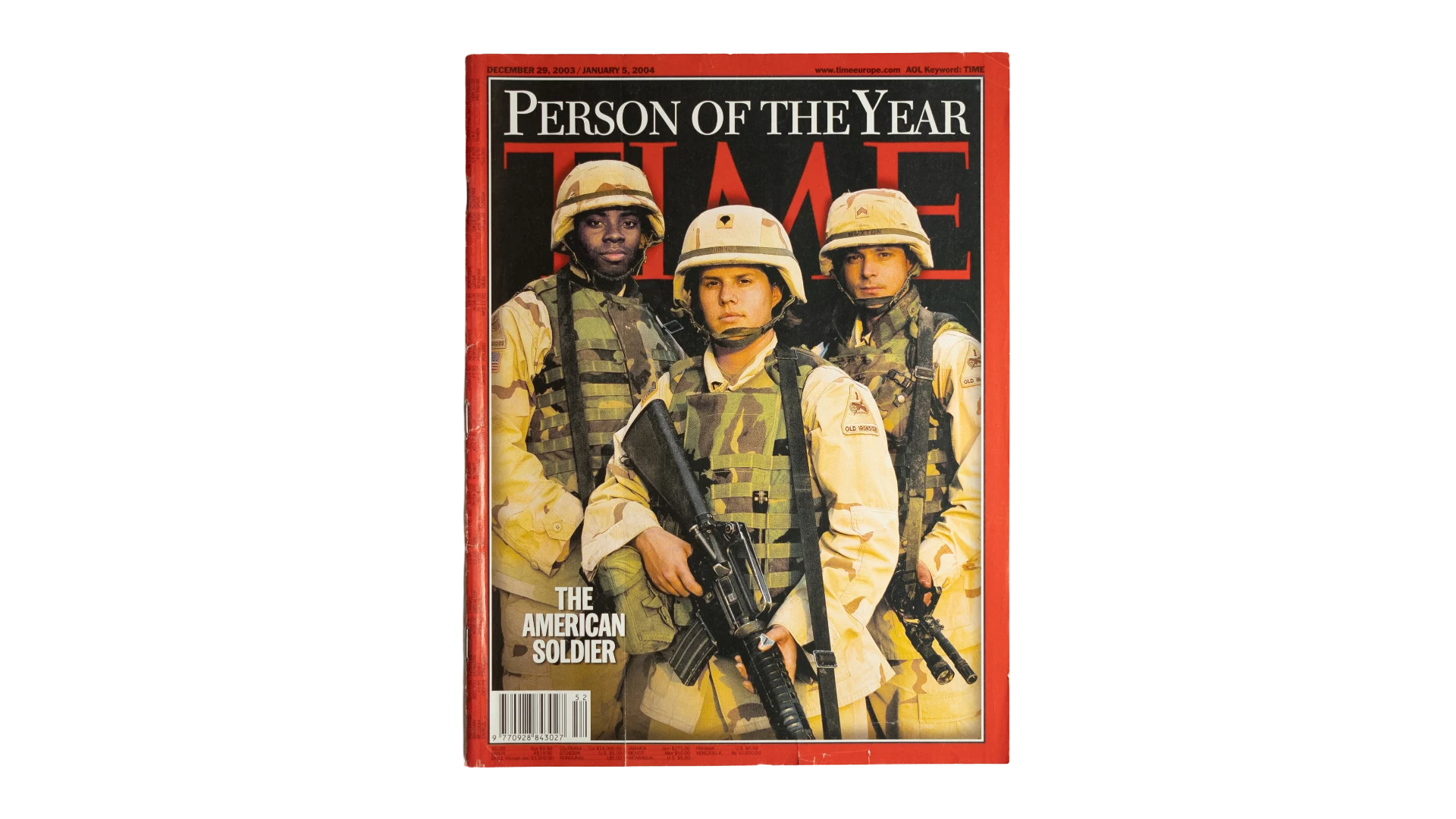 253 DSC07211 TIME Magazine Person Of The Year American Soldier 2000s - Image 1