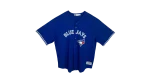 Toronto Blue Jays Alternate Blue Majestic Baseball Jersey - Image 7