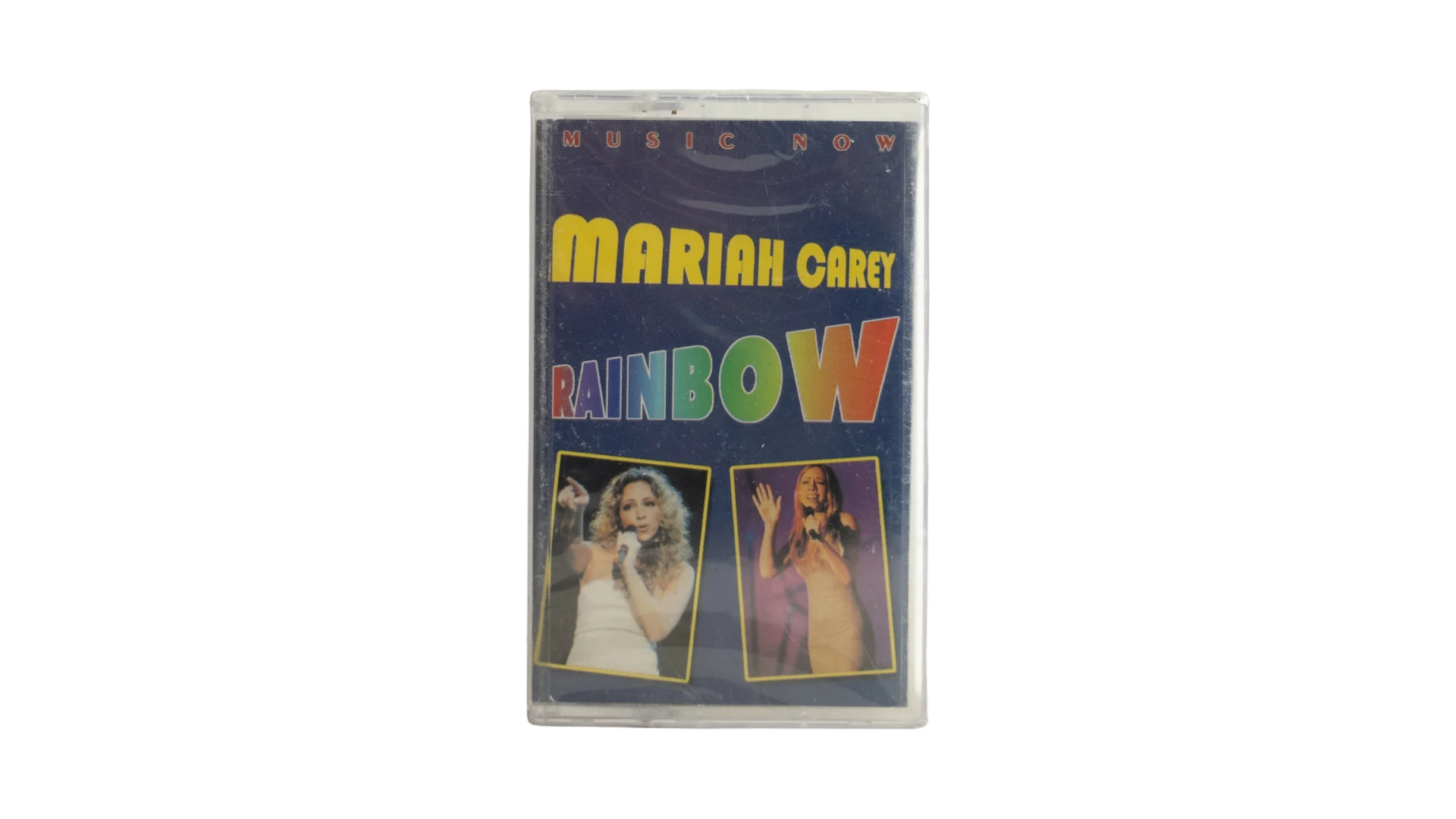 264 DSC07222 Mariah Carey Rainbow Music Now Cassette Tape - Image 1