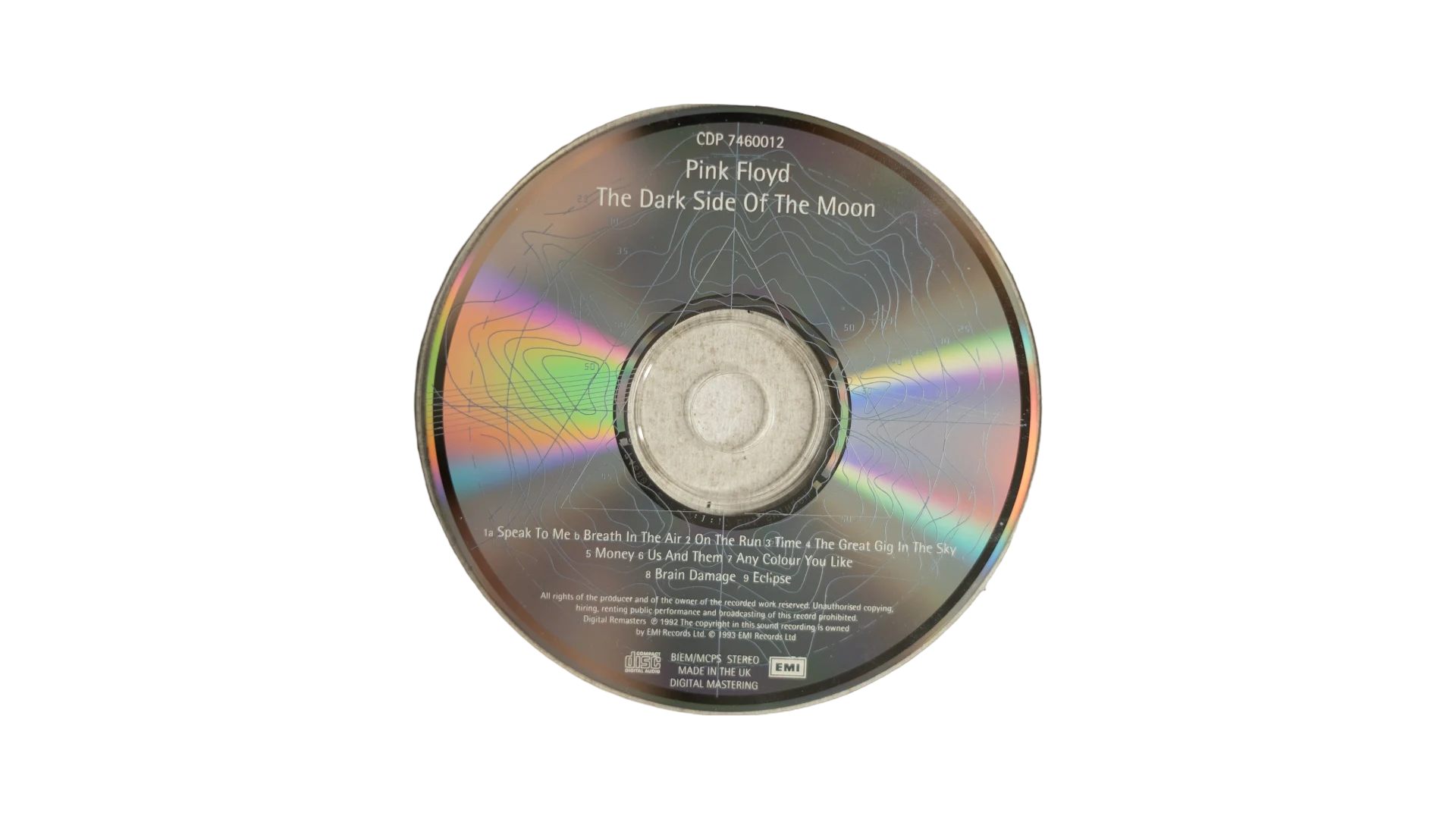 286 DSC07244 Pink Floyd The Dark Side Of The Moon Compact Disc - Image 1