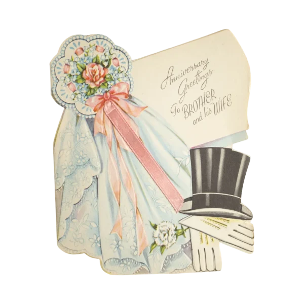 Anniversary Greetings To Brother And His Wife Greeting Card