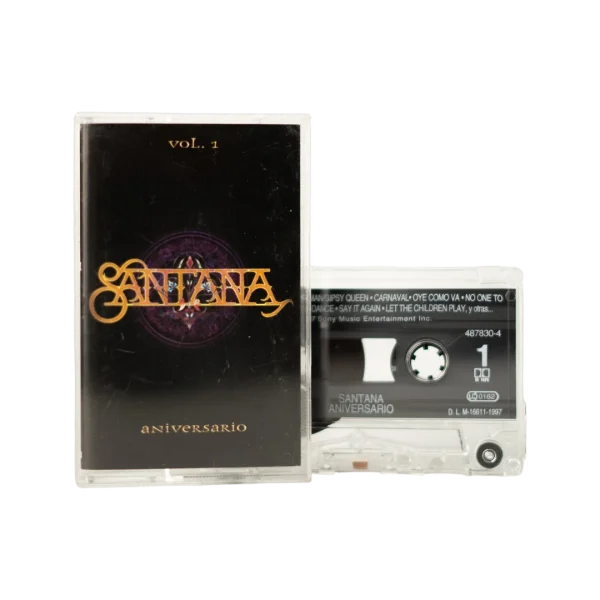1997 Santana - Aniversario Vol. 1 Cassette Tape
