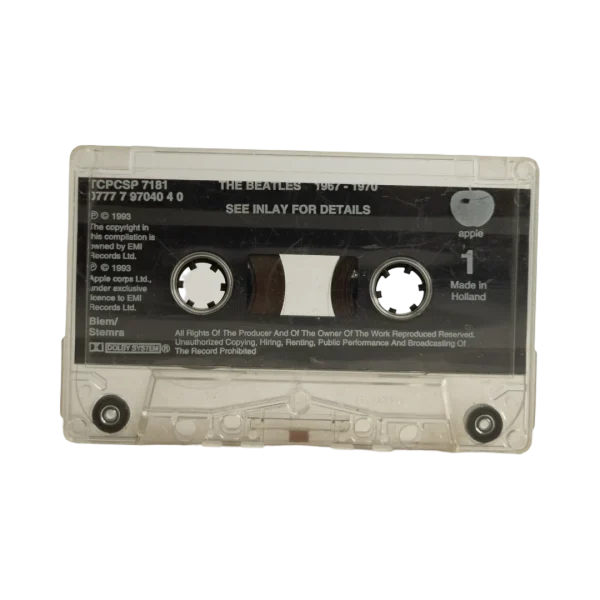 The Beatles 1967-1970 Apple Records Double Cassette Tape