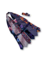 Handmade Upcycled Tie Halter Vest Top & Choker - Image 9