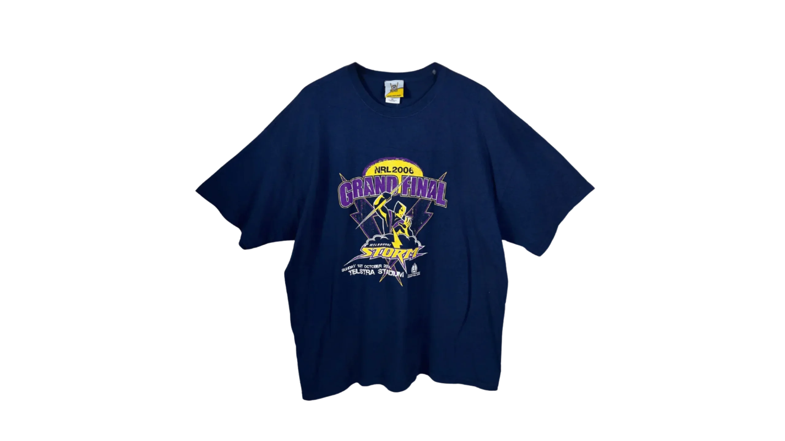 50 NRL MELBOURNE STORM 2006 Grand Final T-Shirt - Image 1