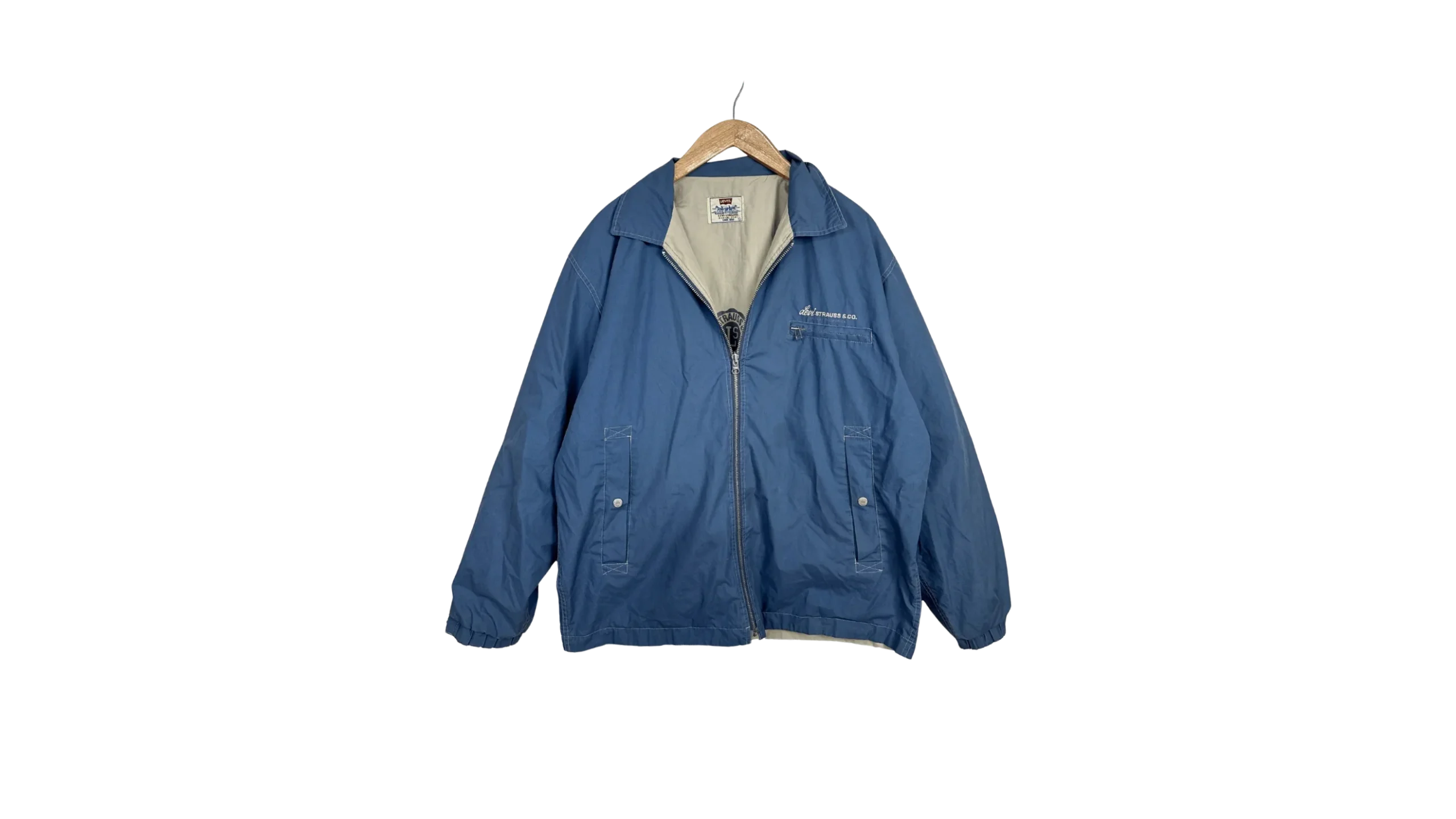 52 Levi's Reversible 2 In 1 CAL USA Harrington Jacket - Image 1