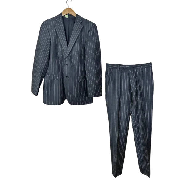 Strellson Pinstripe Pure Wool Full Suit