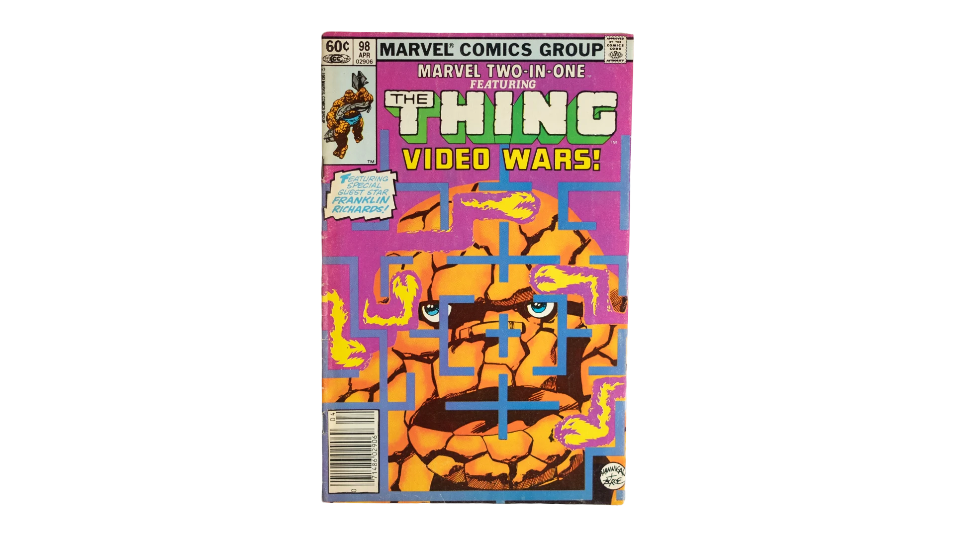 7 DSC06962 Marvel Two-In-One #98 Featuring The Thing Video Wars Comic - Image 1