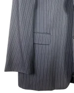 Van Gills Pinstripe Navy Blazer - Image 3