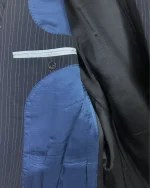 Van Gills Pinstripe Navy Blazer - Image 5