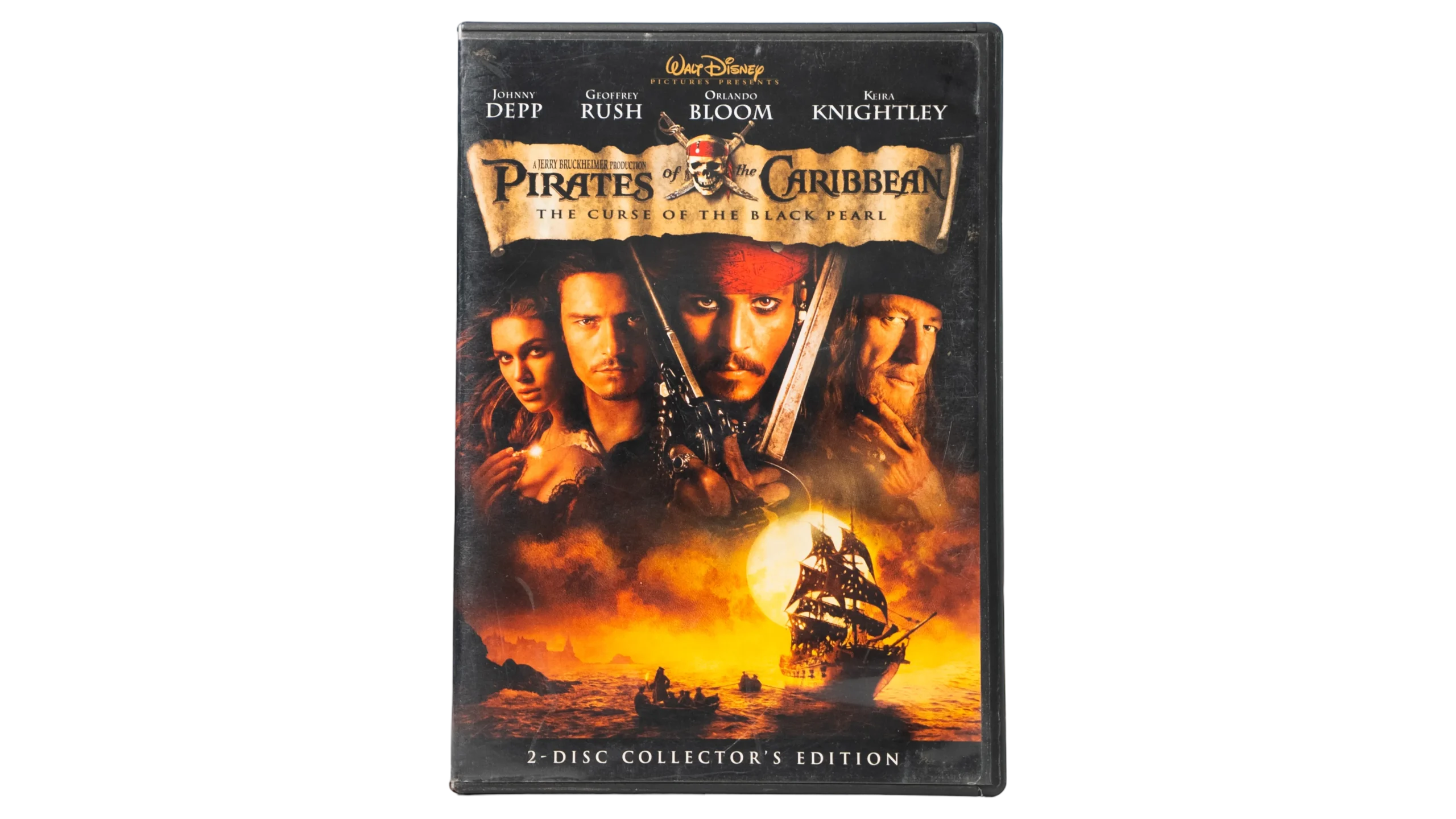 DSC04725 Pirates of the Caribbean: The Curse of the Black Pearl "2-Disc Collector's Edition" DVD - Image 1