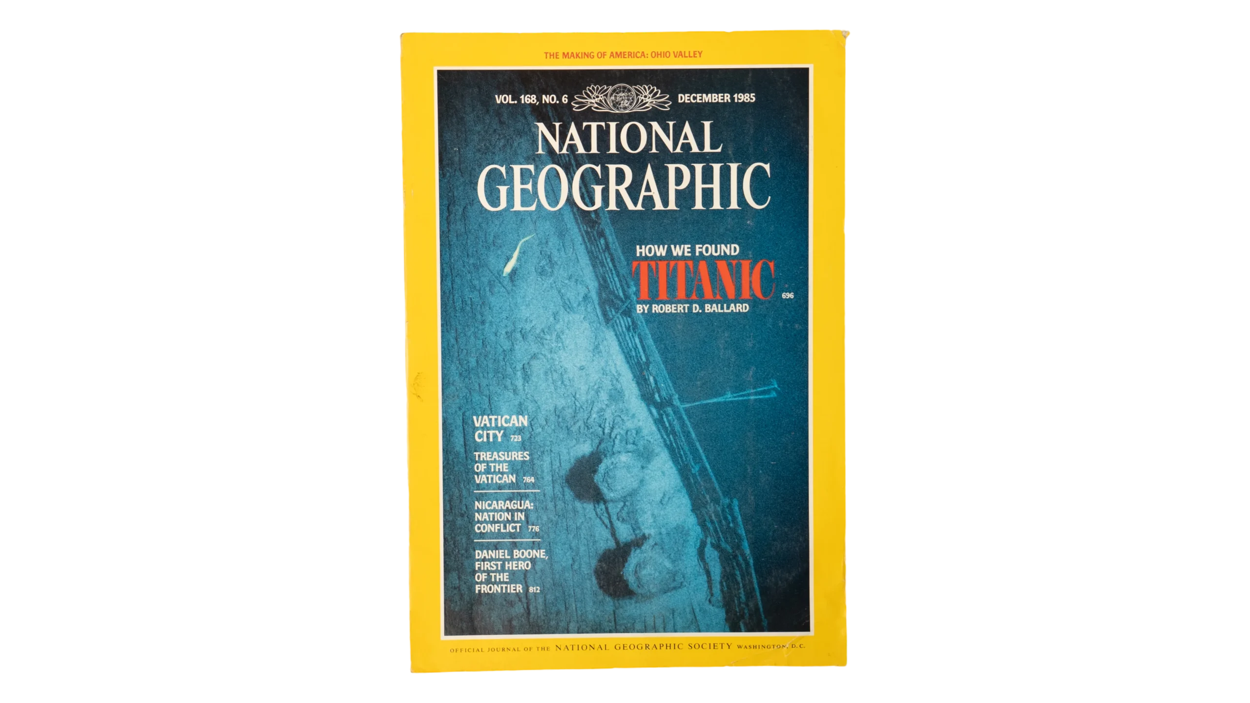 DSC04864 1985 Titanic Issue National Geographic Magazine Vol. 168 No. 6 - Image 1