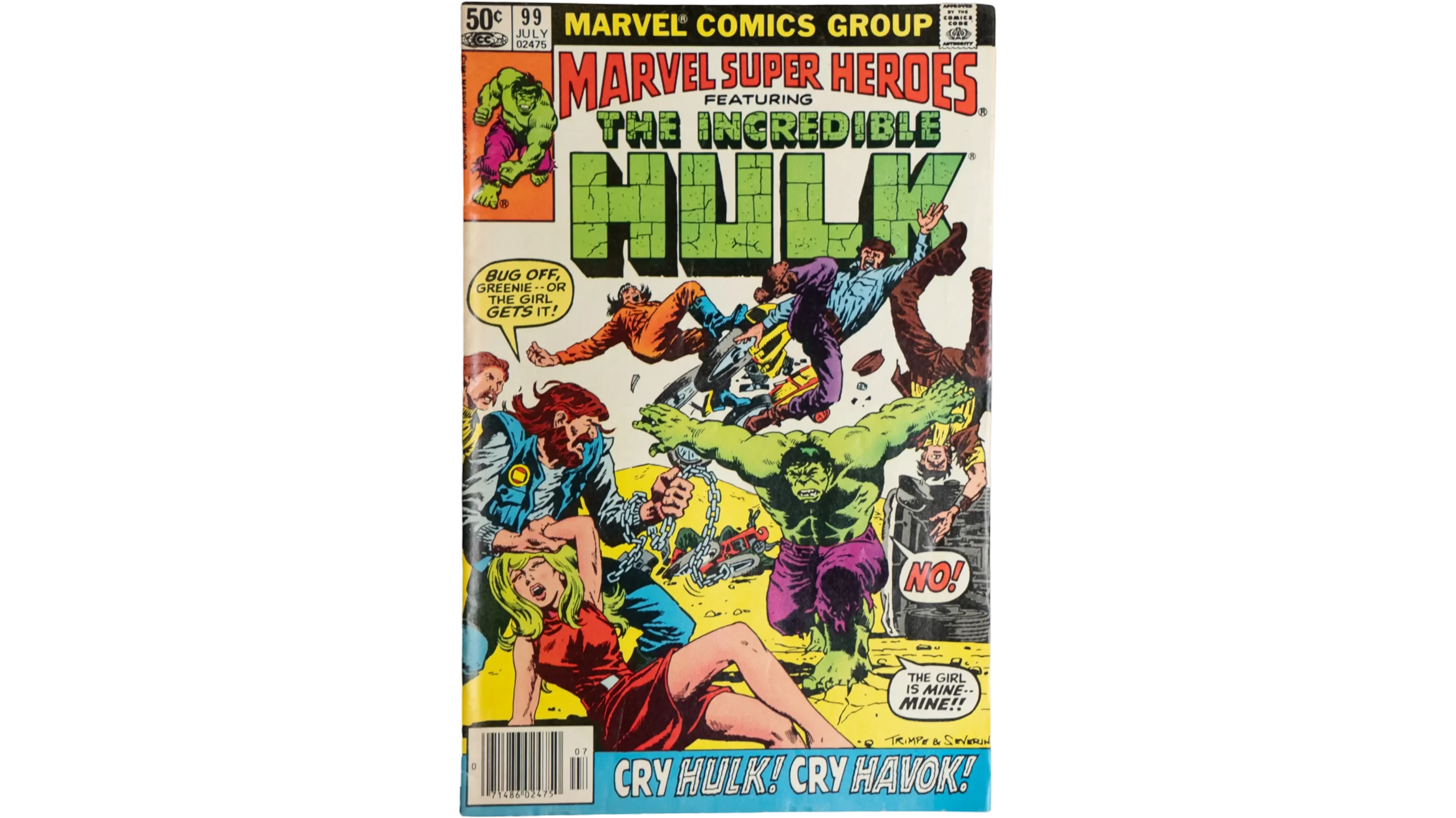 DSC05656 1981 Marvel Super-Heroes #99 - The Incredible HulK Marvel Comics - Image 1