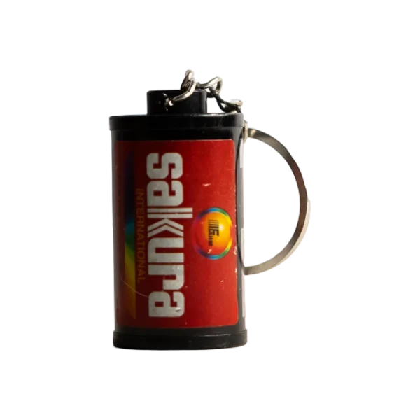 Sakura 35mm Film Canister Keychain