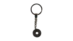 Egyptian 5 Milliemes Coin Keychain