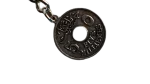 Egyptian 5 Milliemes Coin Keychain - Image 2
