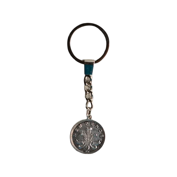Queen Elizabeth II Coin Keychain