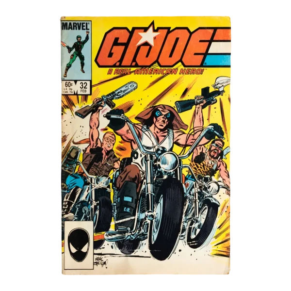 "The Chopping Channel" G.I. Joe: A Real American Hero #32 Marvel Comic