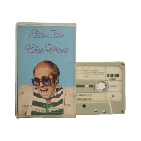 Elton John – Blue Moves Audio Cassette Tape