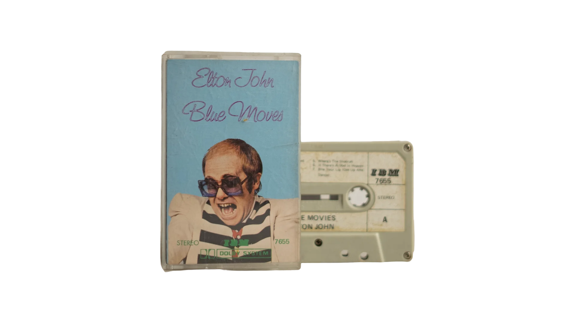 DSC06151 Elton John – Blue Moves Audio Cassette Tape - Image 1