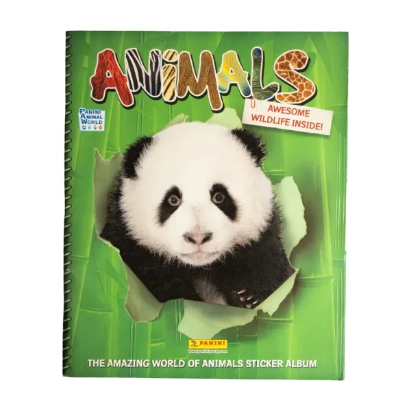Panini "The Amazing World of Animals" Official Sticker Album