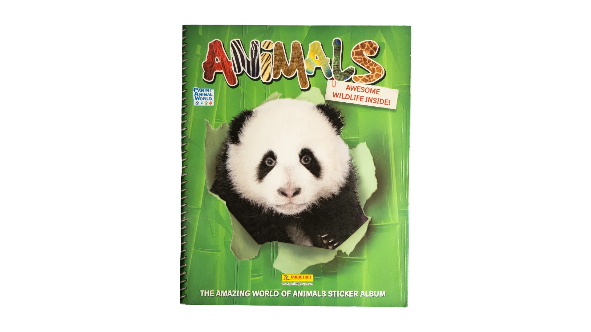 DSC06254 Panini "The Amazing World of Animals" Official Sticker Album - Image 1