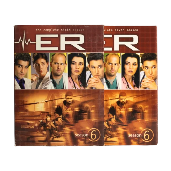 ER: The Complete Sixth Season 2006 - 6 Disc DVD Box Set