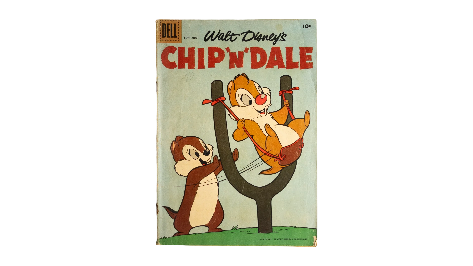 DSC06456 1958 Walt Disney CHIP 'N' DALE Issue #15 - Dell Comics - Image 1