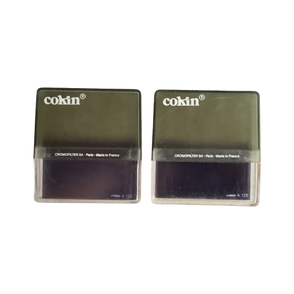 Cokin A Series Graduated Blue Filters Lot A122 B1 and A123 B2