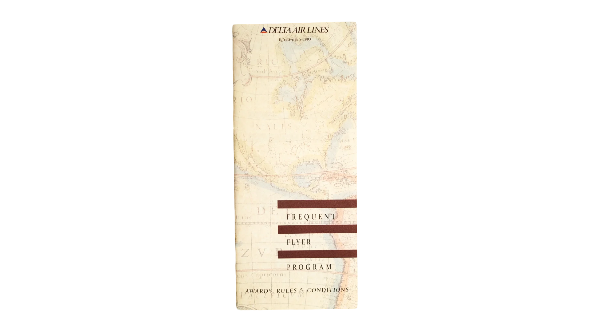DSC06544 1991 Delta Air Lines Frequent Flyer Program Booklet - Image 1
