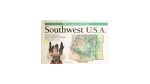 1992 The Land of Open Sky: Southwest U.S.A. Map National Geographic