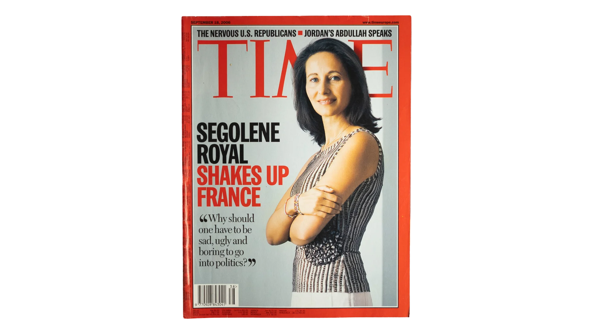 DSC06602 Ségolène Royal Shakes Up France 2006 Time Magazine - Image 1