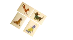 1980s All Dogs Go to Heaven Panini Sticker "Lot of 4" - Image 2