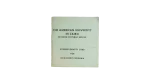 American University In Cairo Student Identity Card Booklet