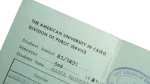 American University In Cairo Student Identity Card Booklet - Image 5