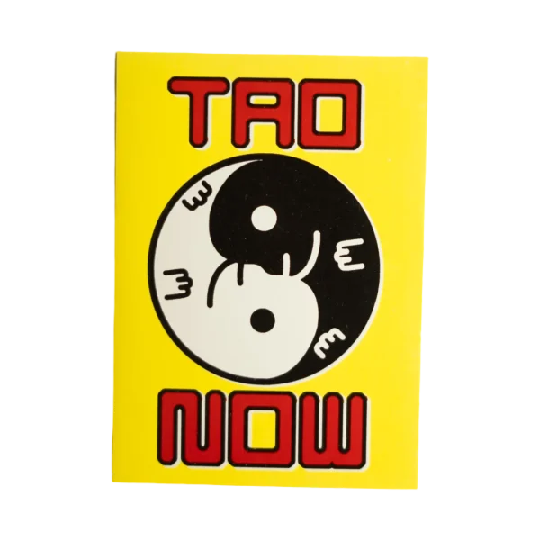 Tao Now Yin Yang Symbol Panini F@ntastickers Sticker 1990s