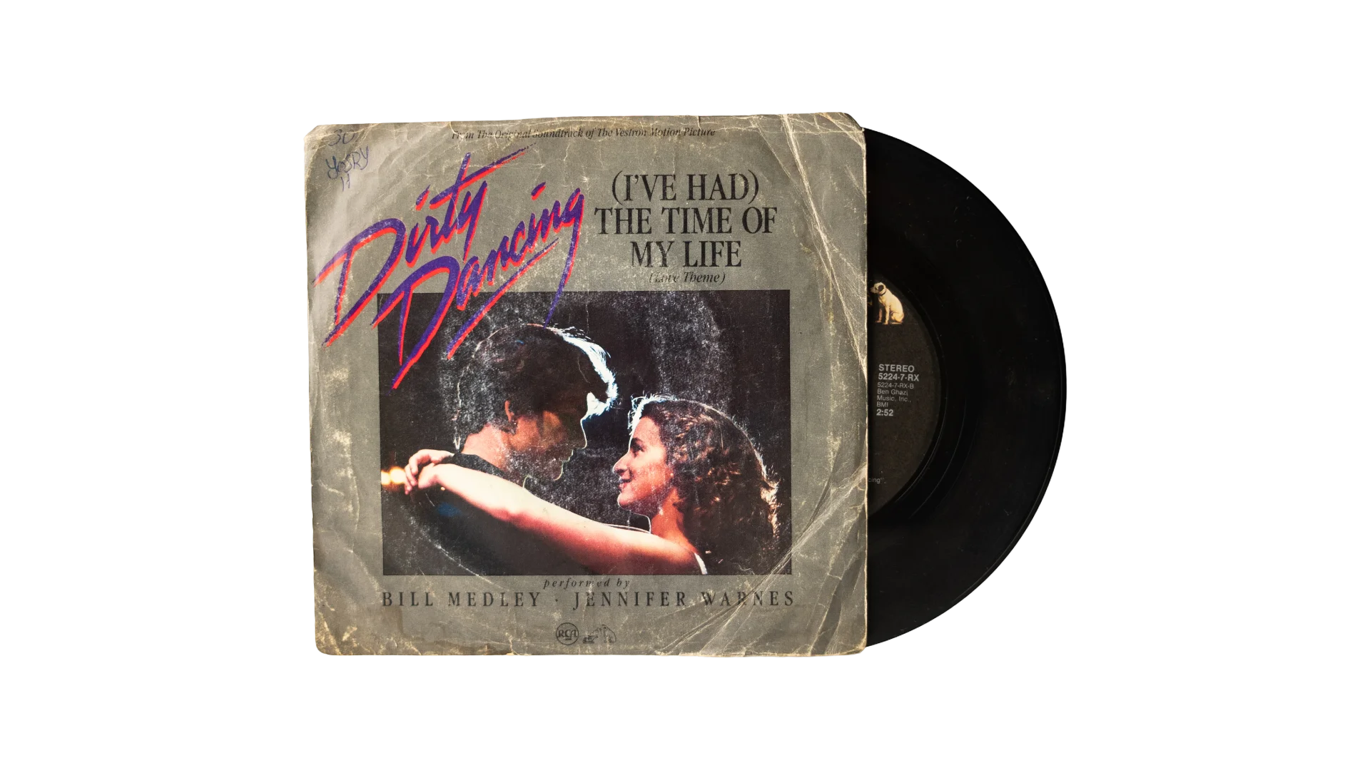 DSC06759 1987 Dirty Dancing (I've Had) The Time Of My Life 7" Vinyl - Image 1