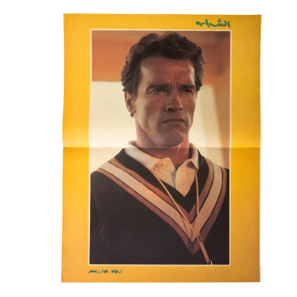 Arnold Schwarzenegger 90s Poster Insert