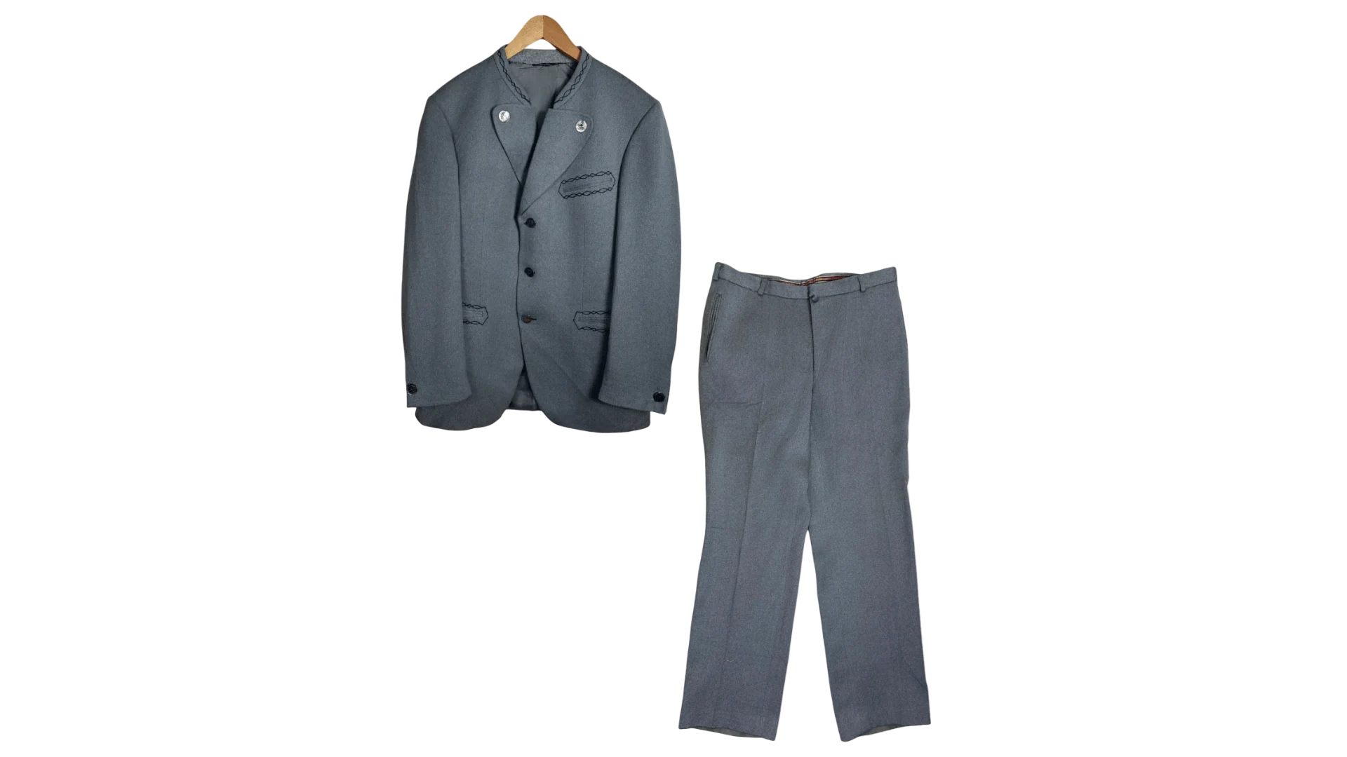 FNK081 Zeiler German Pure Wool Trachten Suit - Austrian Steirer Style - Image 1