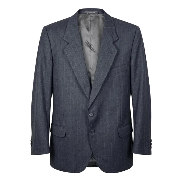 Valentino Uomo Pinstripe Pure Virgin Wool Blazer