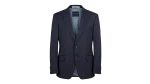 Tommy Hilfiger Feeling Good Tailored Wool Pinstripe Navy Blazer