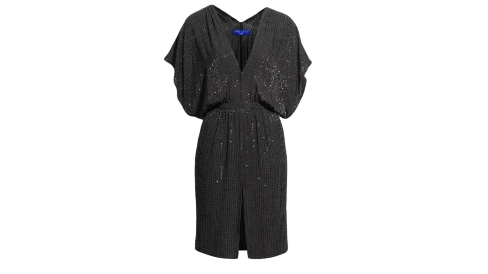 FNK113 Limited Edition 2009 Jimmy Choo For H&M Beaded Batwing Dress - Image 1