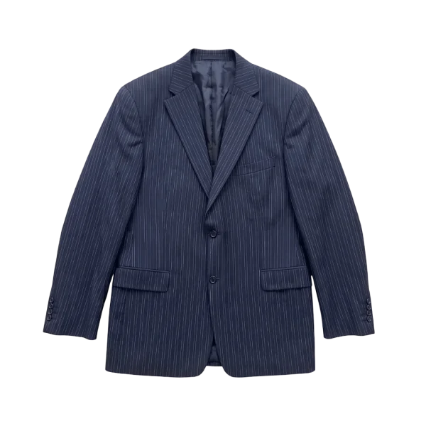 Van Gills Pinstripe Navy Blazer